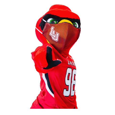 Big Red Mask Sticker by Lamar University