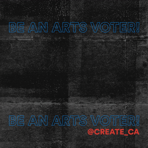 Create_CA art vote creative california GIF