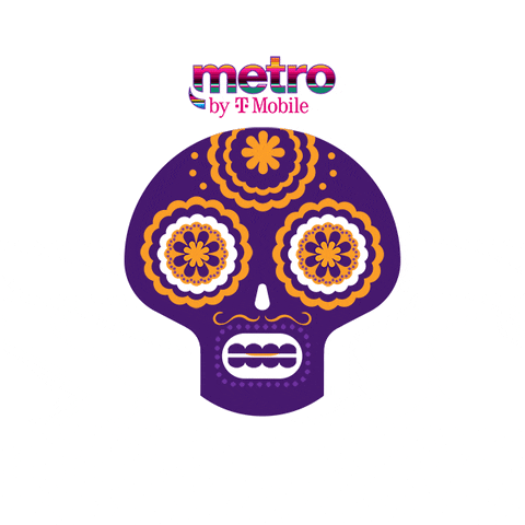 Day Of The Dead Holiday GIF by Metro by T-Mobile
