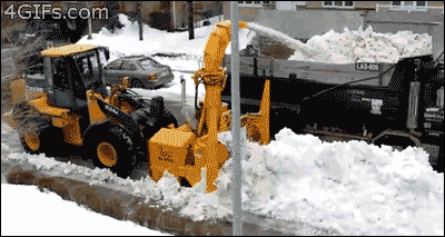 Image result for snow plow gif