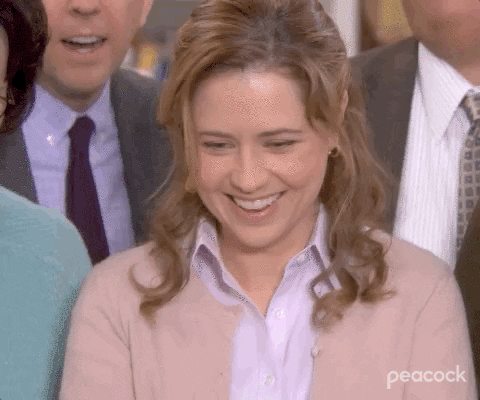 The Office Pam Gifs Find Share On Giphy