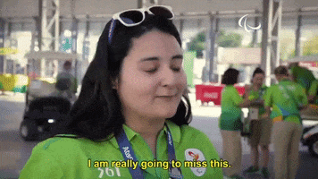 I Miss This GIF by International Paralympic Committee