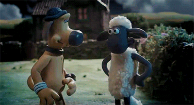 shaun the sheep shaun the sheep movie flock bitzer GIF