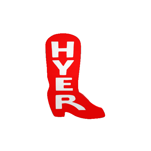 Hyer Boots Sticker
