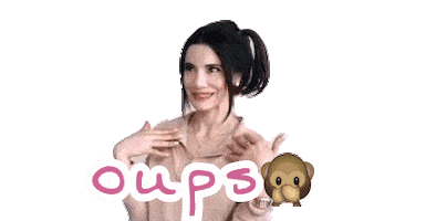 Oops Sticker