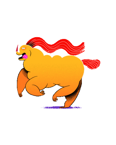 Run Running Sticker