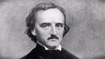 Edgar Allen Poe Poetry GIF by PBS Digital Studios
