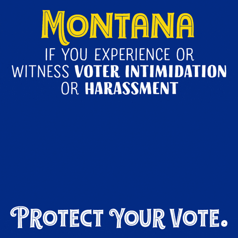 Election 2020 Montana GIF by Creative Courage