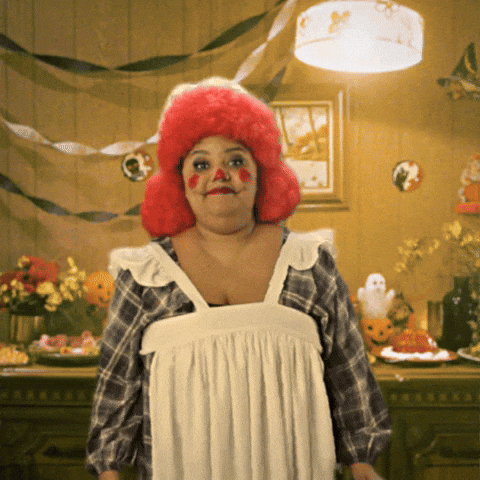 Costume Party Idk GIF by Halloween Party