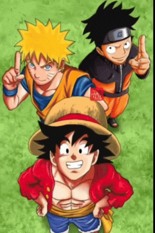 Goku Vs Luffy GIF