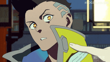Confused Netflix GIF by Cyberpunk: Edgerunners