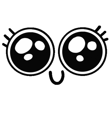 Bigeyes Reaction Sticker