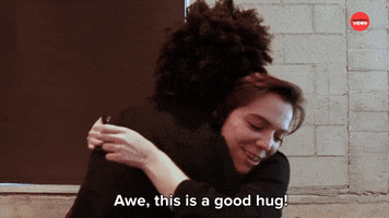 Hugging Hug GIF by BuzzFeed