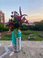 Water Bottle Flower GIF by UNLITTER