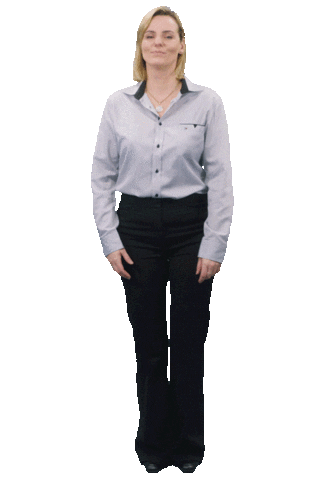 Pointing Sticker by Antras Planas