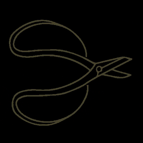 threadedbytatum sewing scissors stitch embroidery GIF