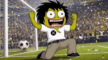 Soccer Goal GIF by CROAKWORKS