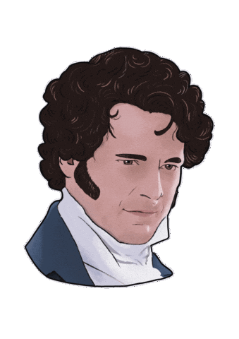 Colin Firth Darcy Sticker