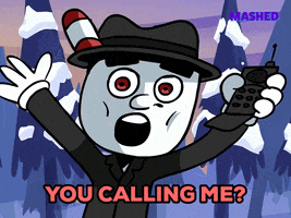 Calling What Do You Want GIF by Mashed