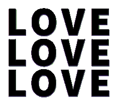 Rainbow Love Sticker by Werner Bohr - Agentur für Gestaltung