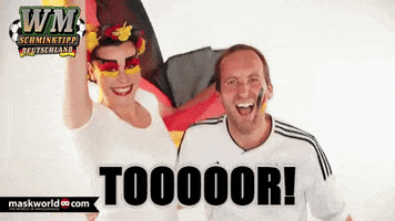 Celebrate Germany GIF by maskworld.com
