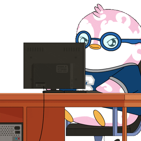 Angry Work From Home Sticker by Pudgy Penguins