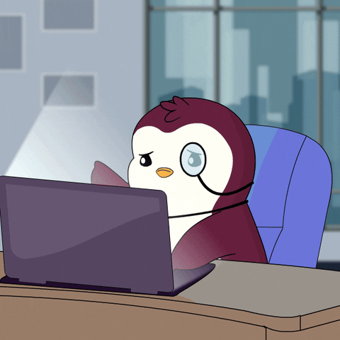 Tired Give Up GIF by Pudgy Penguins