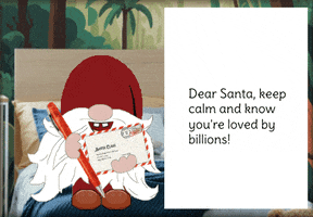 Dear Santa Christmas GIF