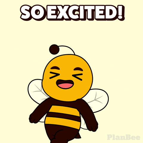 Excited Lets Go GIF by Plan Bee Studios