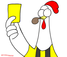 Chicken Referee GIF by srgludwigsburg