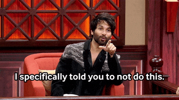 Angry Shahid Kapoor GIF by Amazon miniTV
