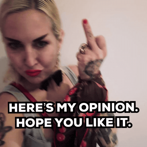 No Way Middle Finger GIF