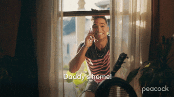 Excited Welcome Home GIF by PeacockTV