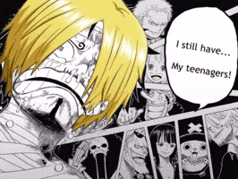 One Piece Crying Sanji GIF