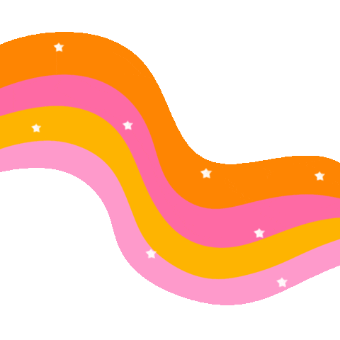 Rainbow Color Sticker