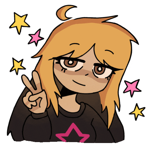 Stars Wink Sticker