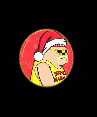 Feliz Navidad Christmas GIF by SuperRareBears