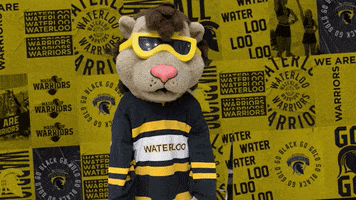 Oh No Mascot GIF by Waterloo Warriors