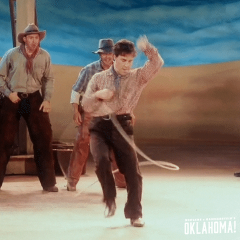 Musical Theatre Cowboy GIF by The Rodgers & Hammerstein Organization