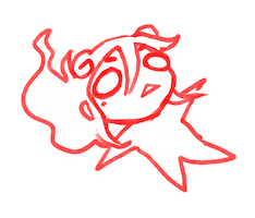 Tired Sheep Sticker