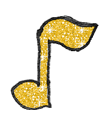 Glitter Note Sticker