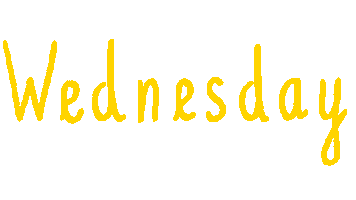 Wednesday Morning Day Sticker