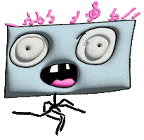 Festival Eyes Sticker by Bratiska