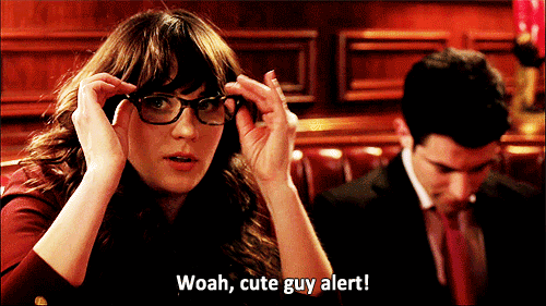 Zooey Deschanel Glasses GIF - Find & Share on GIPHY