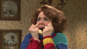 Kristen Wiig Reaction GIF by Saturday Night Live by snl