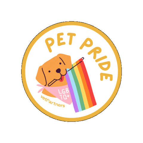 Dog Pride Sticker by VetPartners