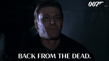 Back From The Dead GIF by James Bond 007
