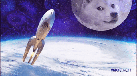 To The Moon Rocket GIF by Kraken Exchange thumbnail