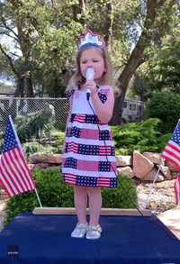 Loud and Proud: Amelia Sings for Memorial Day