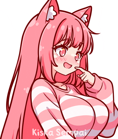 Happy Cat Girl GIF